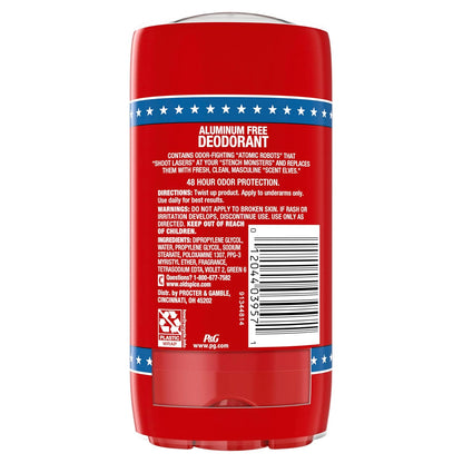 Old Spice High Endurance Aluminum-Free Deodorant for Men, Gentle Fresh Scent Stick Safe for Sensitive Skin After Shaving