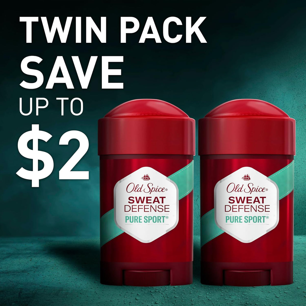 Old Spice Pure Sport Plus Men’s Antiperspirant – Useful Holiday Gift Set for Dads, Brothers, and College Students