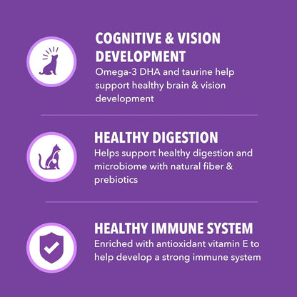 omega-3 dha, taurine, and egg for developmental nutrition