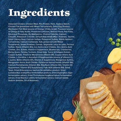 omega 3 fatty acids from menhaden fish meal and omega 6 fatty acids from flaxseed