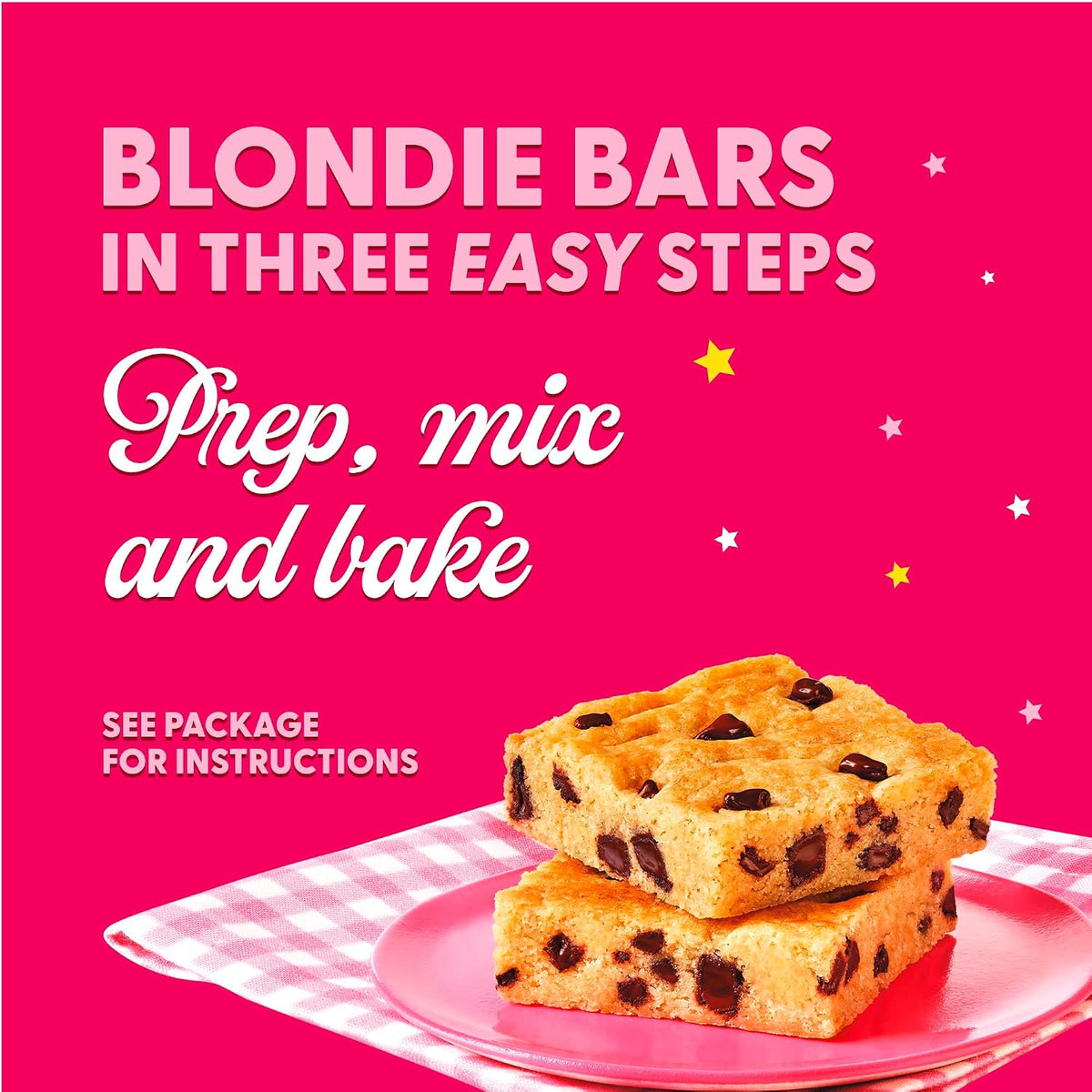 Duncan Hines Dolly Parton's Blondie Baking Mix for Housewarming Gifts, Easy Chocolate Chunk Dessert