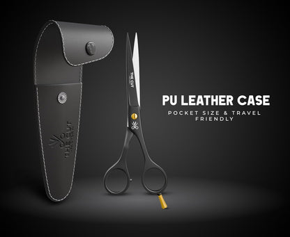 The Cut Factory® Hair Cutting Scissors – Forgiving Micro-Serrated Blade for Mom and Dad Cutting Kids' Hair
