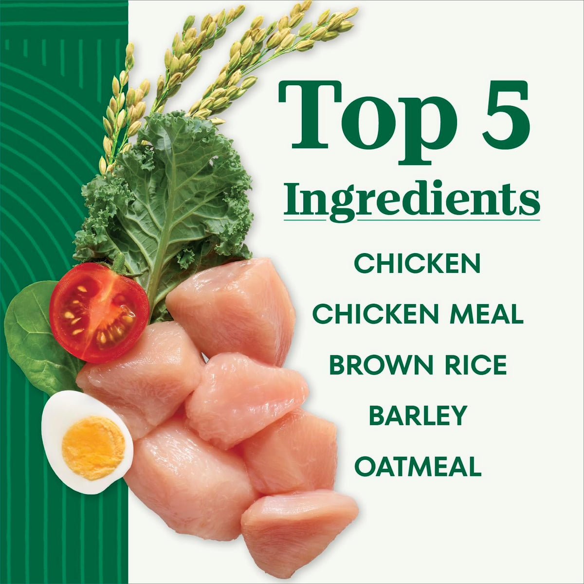 optimized omega-3 to omega-6 ratio shown to improve skin and coat in 25 days