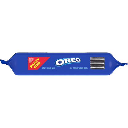 OREO Chocolate Sandwich Cookies, Party Size 24.16 oz – Desk Pantry Treat for Home Office Focus Breaks