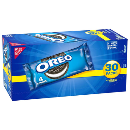 OREO Chocolate Sandwich Cookies Snack Packs – Easter Basket Filler and Halloween Treat Bag Addition