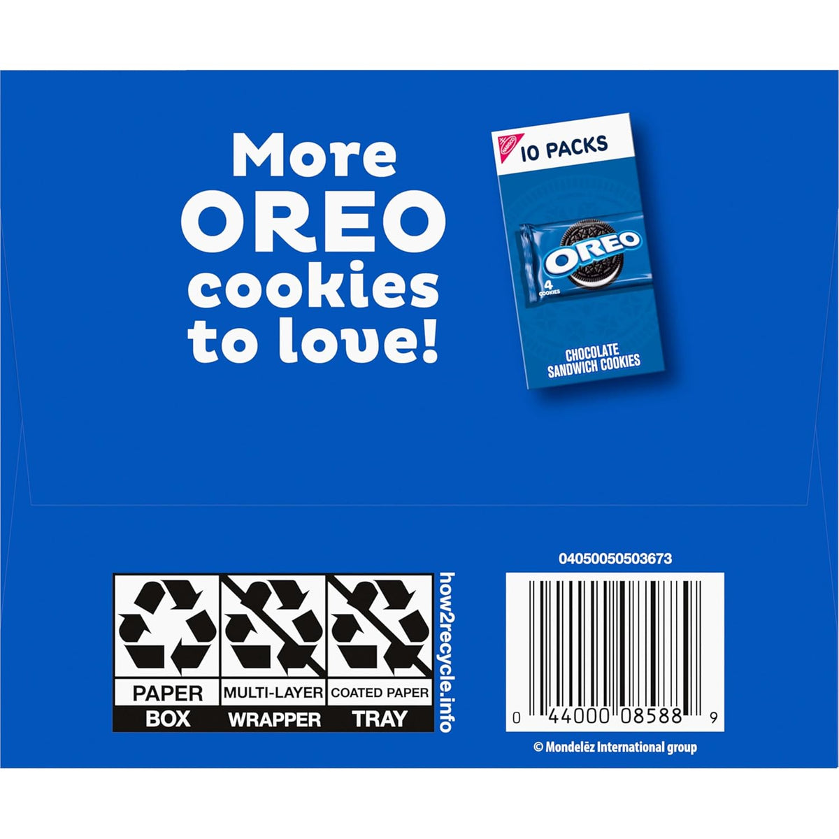 OREO Cookies Variety Pack – Birthday Party Favors and Gift Basket Snacks, Individually Wrapped Assortment