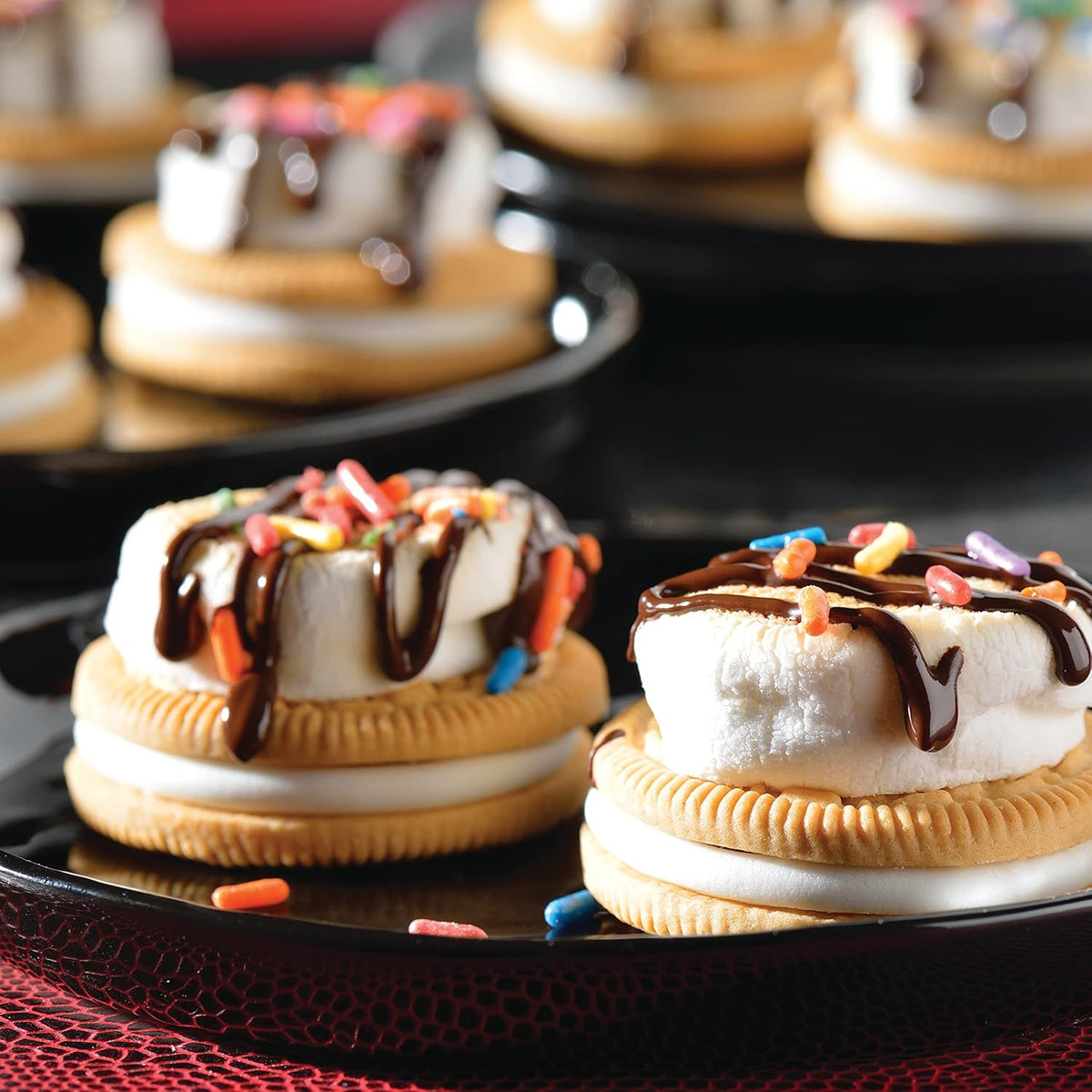 OREO Double Stuf Golden Sandwich Cookies Holiday Hostess Gift, Party Size Resealable 24.95 oz