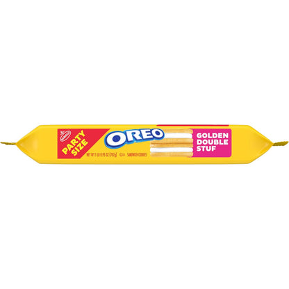 OREO Double Stuf Golden Sandwich Cookies Holiday Hostess Gift, Party Size Resealable 24.95 oz