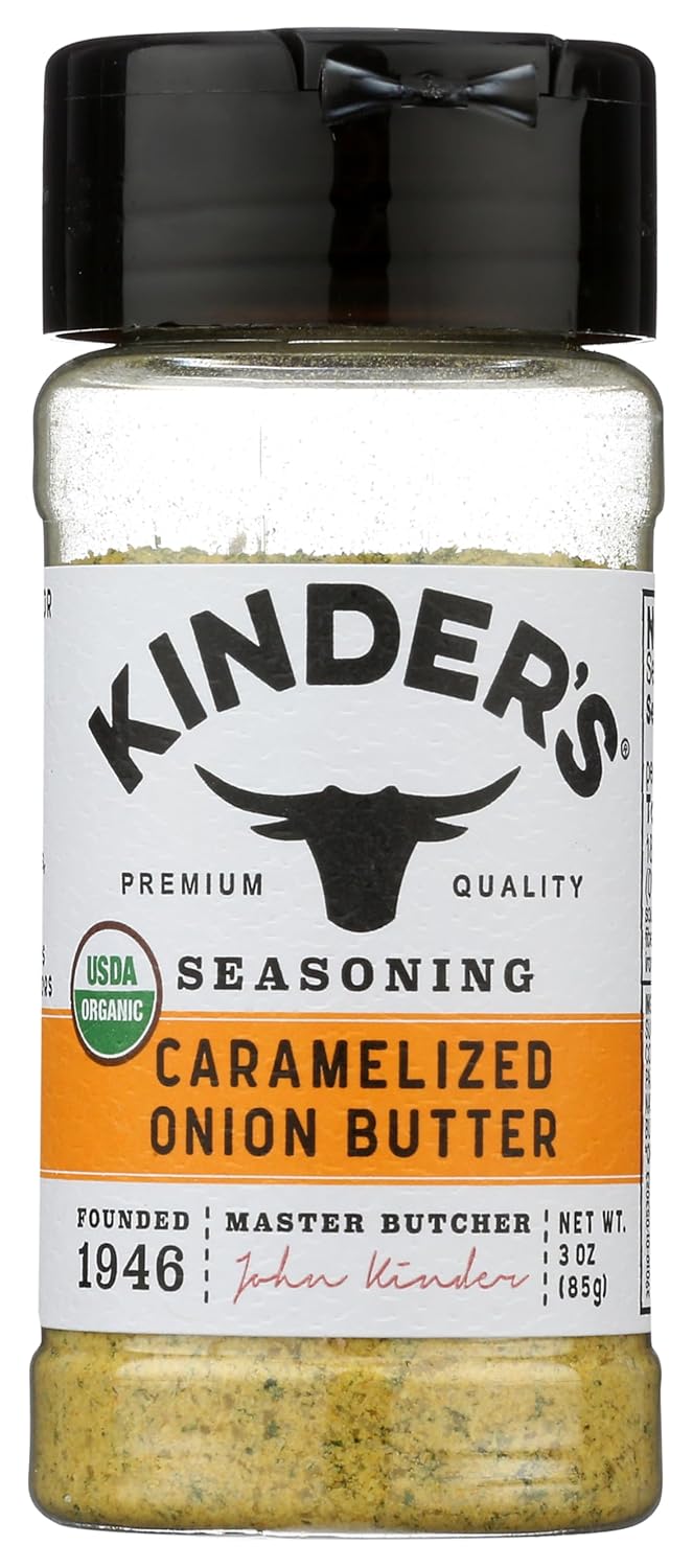 organic certified seasoning blend with caramelized onion and butter flavor