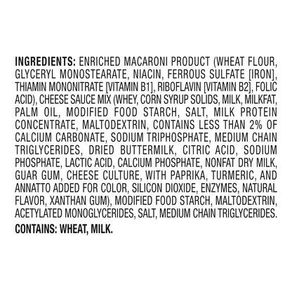 original flavor cheese sauce mix in individually sealed packet