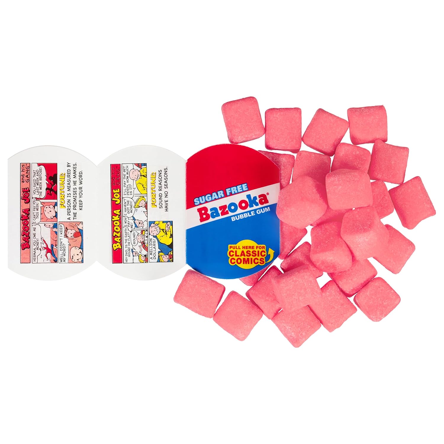 original pink bazooka flavor profile