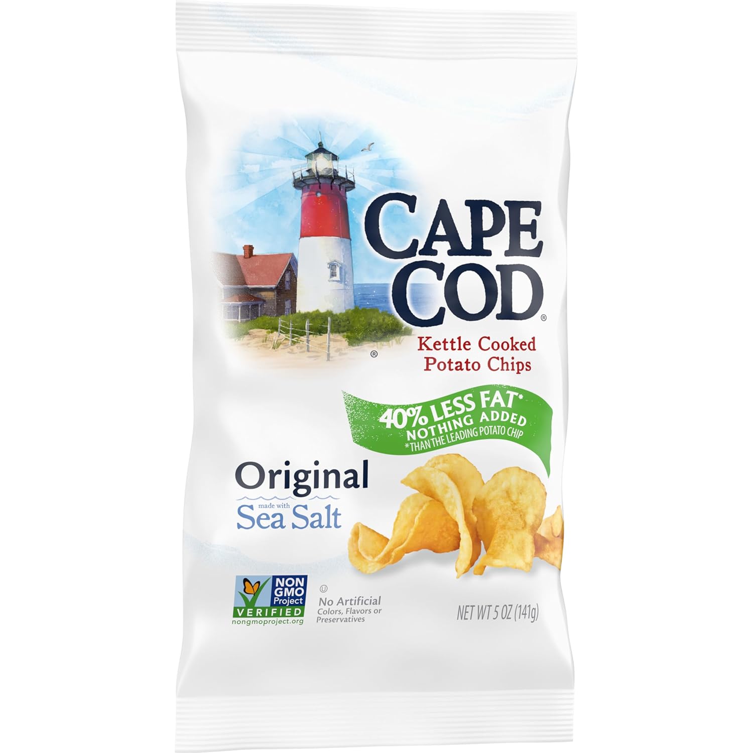 original sea-salt flavor profile with the same cape cod crunch as the classic line