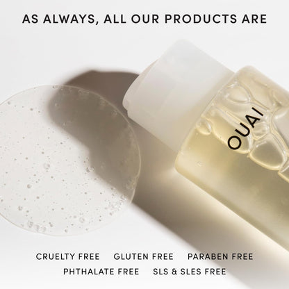 OUAI Fine Hair Shampoo - Valentine's Day Gift for the Person with Fine Hair, Italian Lemon Scented Strengthening Shampoo