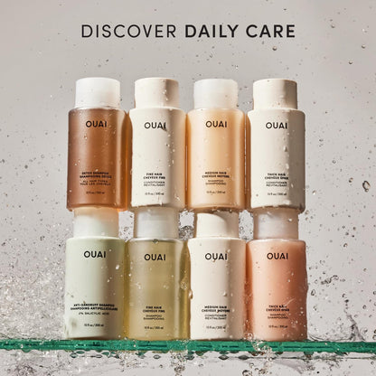 OUAI Fine Hair Shampoo - Valentine's Day Gift for the Person with Fine Hair, Italian Lemon Scented Strengthening Shampoo