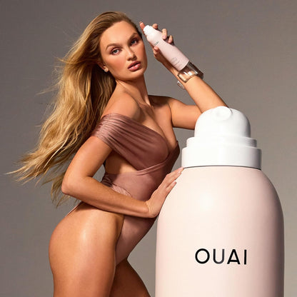 OUAI Super Dry Shampoo - Post-Workout Calm-Down Companion for the Locker Room, Volumizing Refresh 2 oz