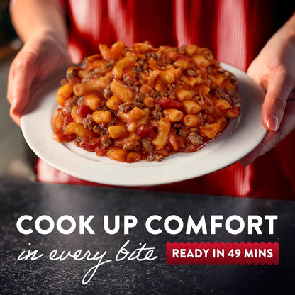 oven-bake option at 48 minutes for a crispier, more homestyle finish