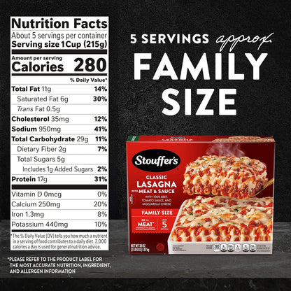 oven-ready preparation with no additional ingredients required