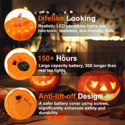 over 150 hours of continuous light per set of cr2032 batteries (included)