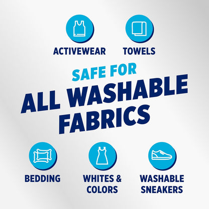 OxiClean Odor Blasters Fabric Rinse – Travel-Friendly Odor Eliminator for Hiking Clothes and Outdoor Linens, Concentrated 2 fl oz Dose, 50 fl oz