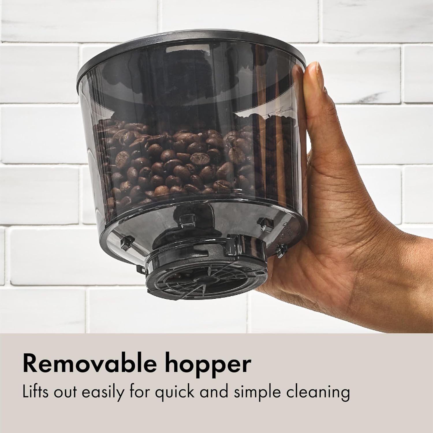 OXO Brew Conical Burr Grinder – Elegant Matte Black Mill for the Refined Coffee Bar