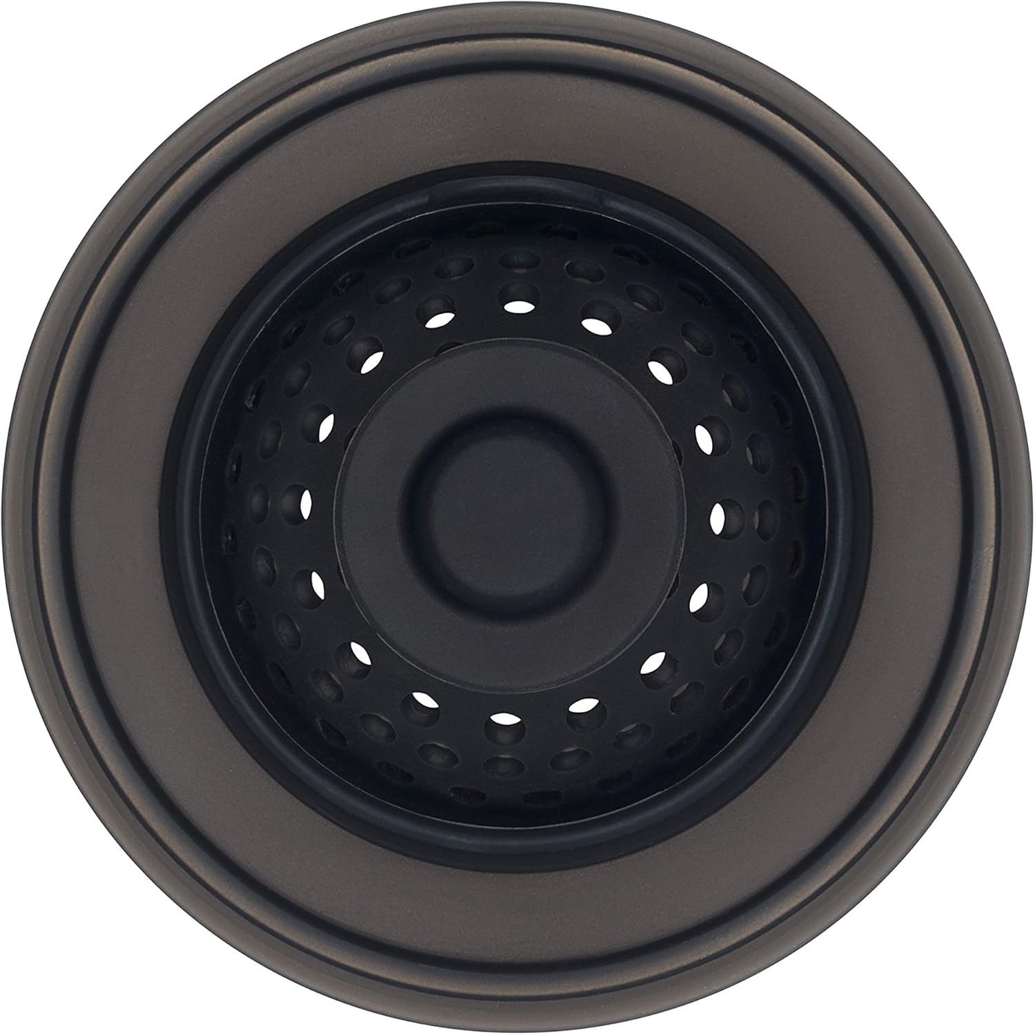 OXO Good Grips 2-in-1 Sink Strainer Stopper – No-Install Drain Cover for Safer Use Around Curious Kids and Pets