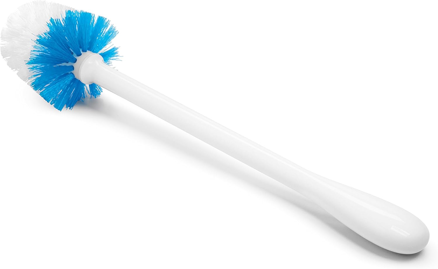 OXO Good Grips Designer Toilet Brush – Bathroom Style Refresh in White or Gray for Contemporary Homes