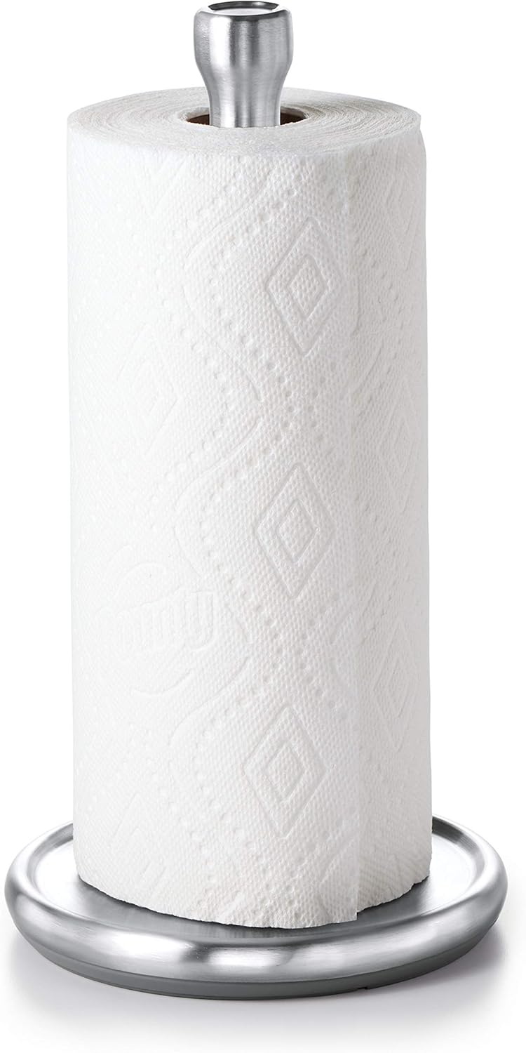OXO Good Grips Steady Paper Towel Holder – Designer Countertop Touch for Open Concept Living