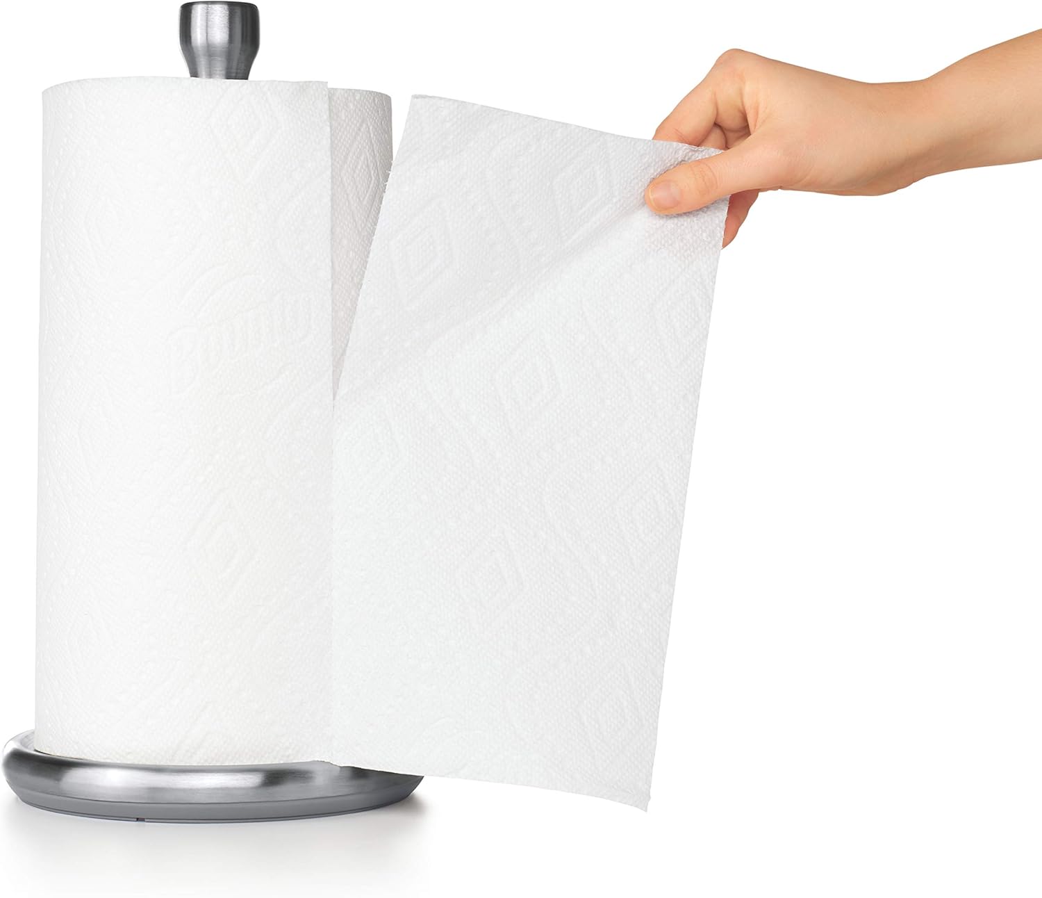OXO Good Grips Steady Paper Towel Holder – Designer Countertop Touch for Open Concept Living