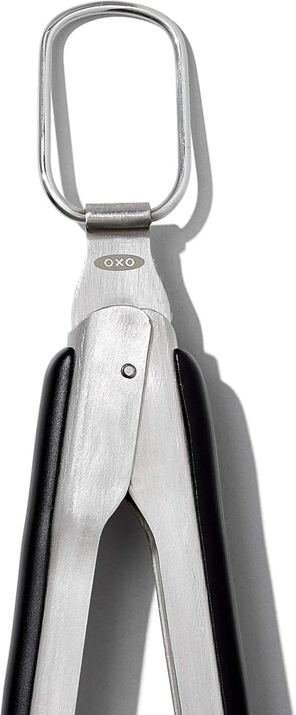 OXO Premium BBQ Turner and Tongs Gift Set – Grill Master's Starter Kit for New Homeowners