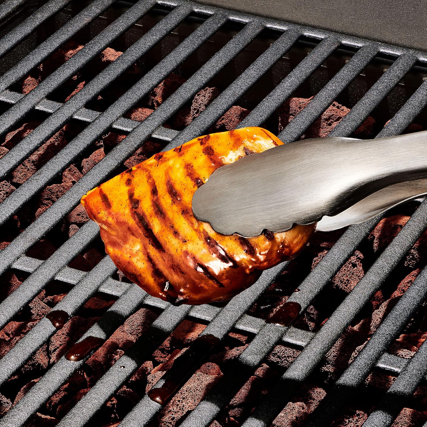 OXO Premium BBQ Turner and Tongs Gift Set – Grill Master's Starter Kit for New Homeowners