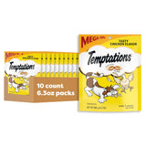 Temptations Classic Crunchy and Soft Cat Treats – Tasty Chicken, Holiday Stocking Stuffer for New Cat Parents
