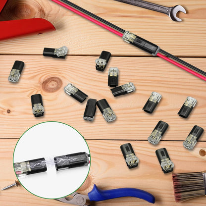 pa66 nylon housing rated for high stability, voltage resistance, and electrical insulation