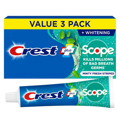 pack of three 5.4 oz tubes for bulk household supply