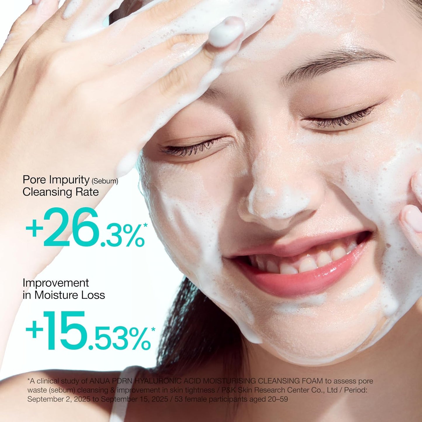 pack-to-foam texture that transforms into a dense, cushiony lather