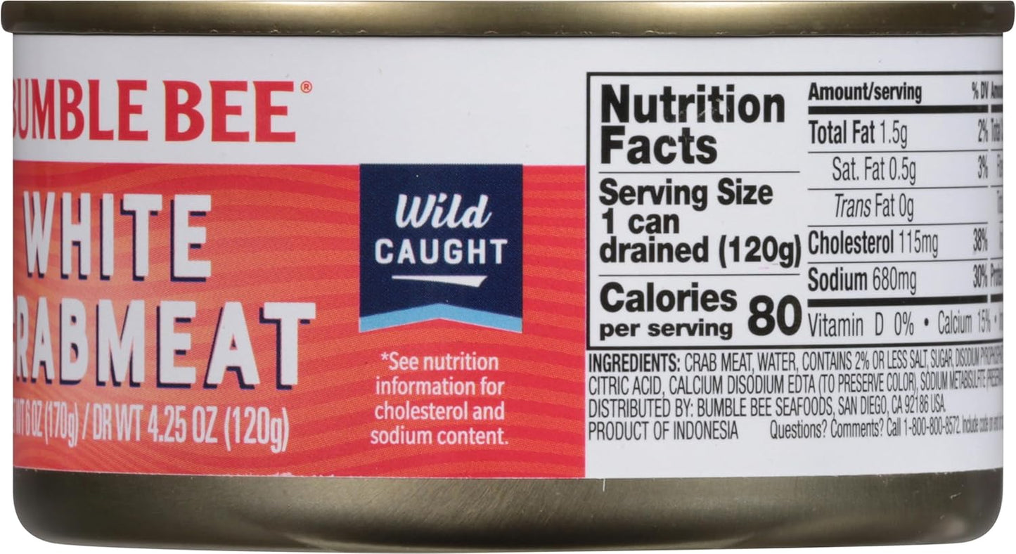 packed in water for clean, neutral flavor that takes on seasonings