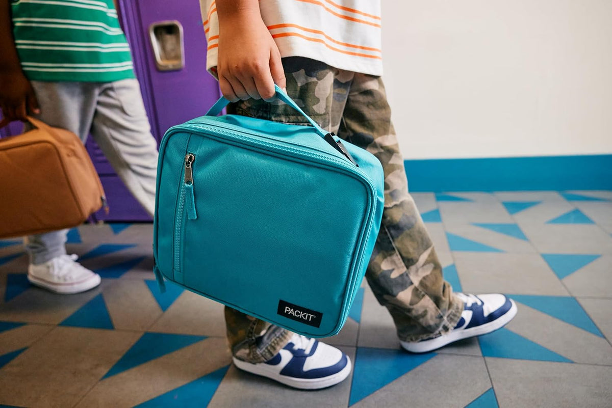 PackIt Freezable Classic Lunch Box – Housewarming and Hostess Gift for New Home Cooks, Freezer-Friendly Design