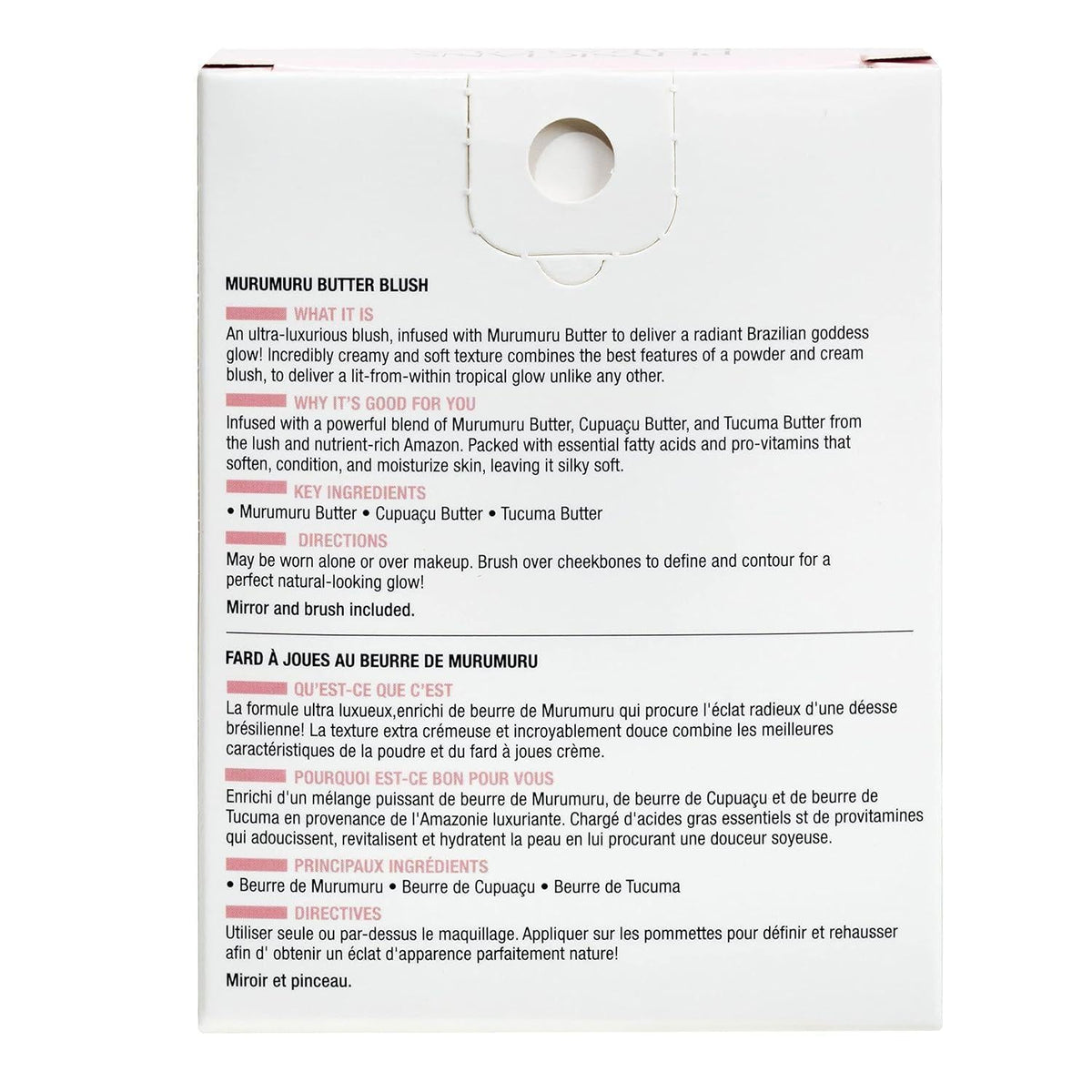 palette container packaging for portable, on-the-go use