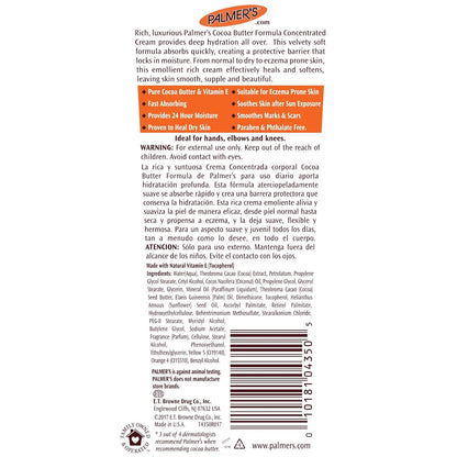 Palmer's Cocoa Butter Daily Therapy Cream – Portable Skin Recovery for Camping, Hiking, and Outdoor Sun Exposure