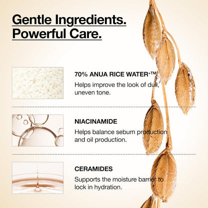 panthenol, glycerin, and allantoin for soothing and instant moisture delivery