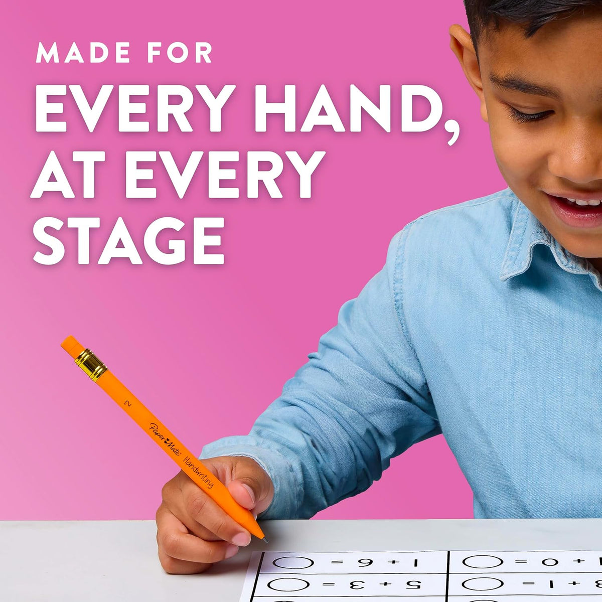 Paper Mate Handwriting Triangular Mechanical Pencil Set - Classroom Writing Center Supply for Teachers and Daily Lesson Plans