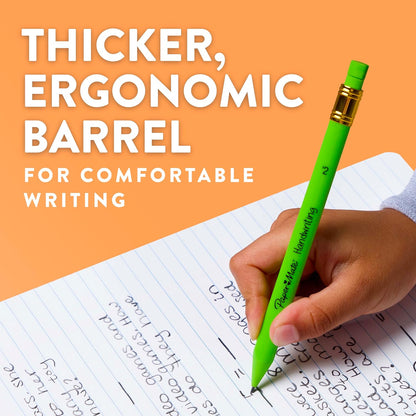 Paper Mate Handwriting Triangular Mechanical Pencil Set - Classroom Writing Center Supply for Teachers and Daily Lesson Plans