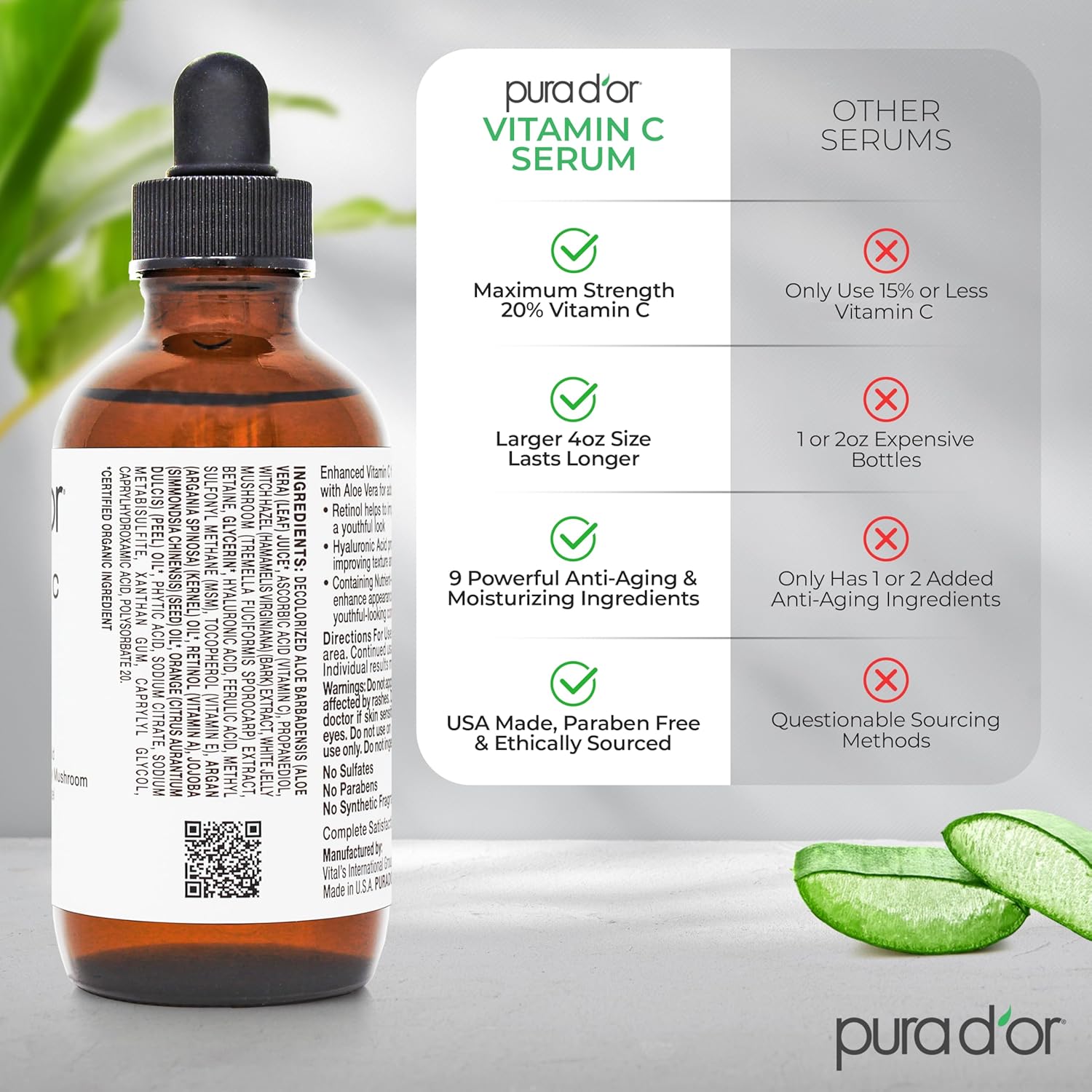 paraben-free, sulfate-free, cruelty-free formulation with plant-based ingredients