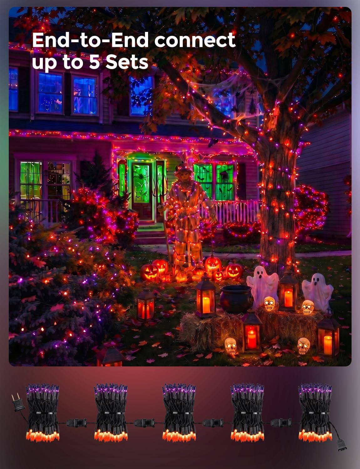 parallel-wired bulbs so the rest stay lit when one burns out