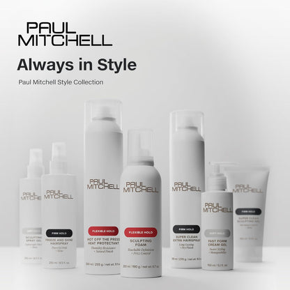 Paul Mitchell Sculpting Foam – Self-Care Hair Ritual for Voluminous, Touchable Styles