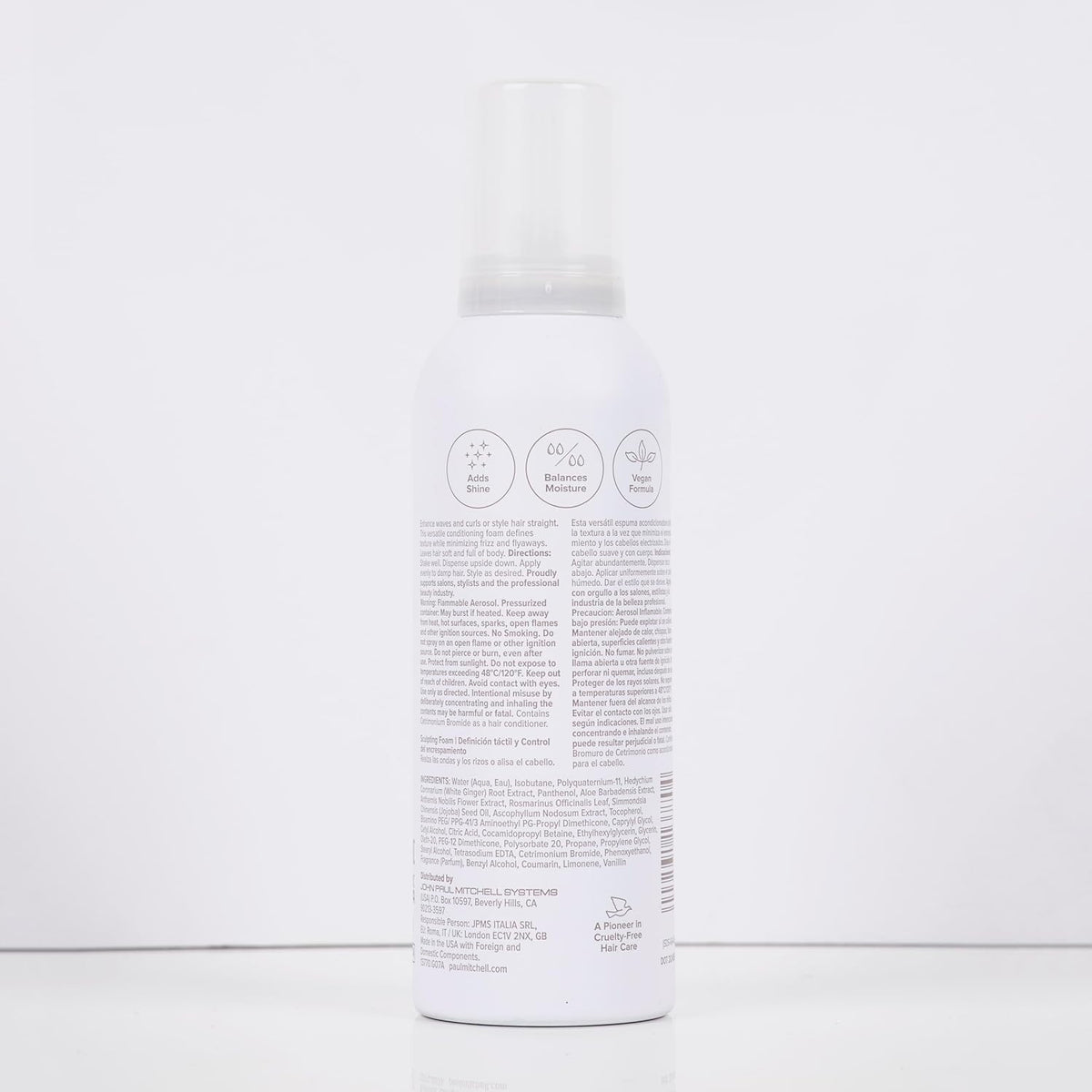 Paul Mitchell Sculpting Foam – Self-Care Hair Ritual for Voluminous, Touchable Styles