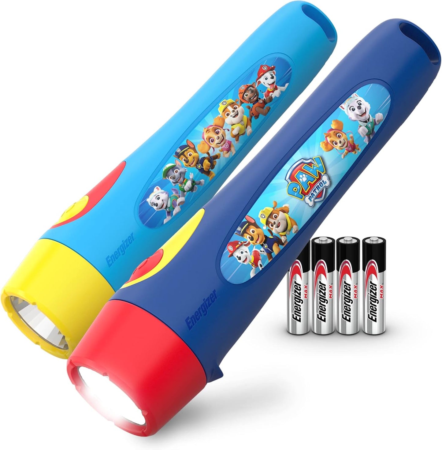 paw patrol character-themed housing with bright, kid-friendly colorway (blue 2-pack variant)