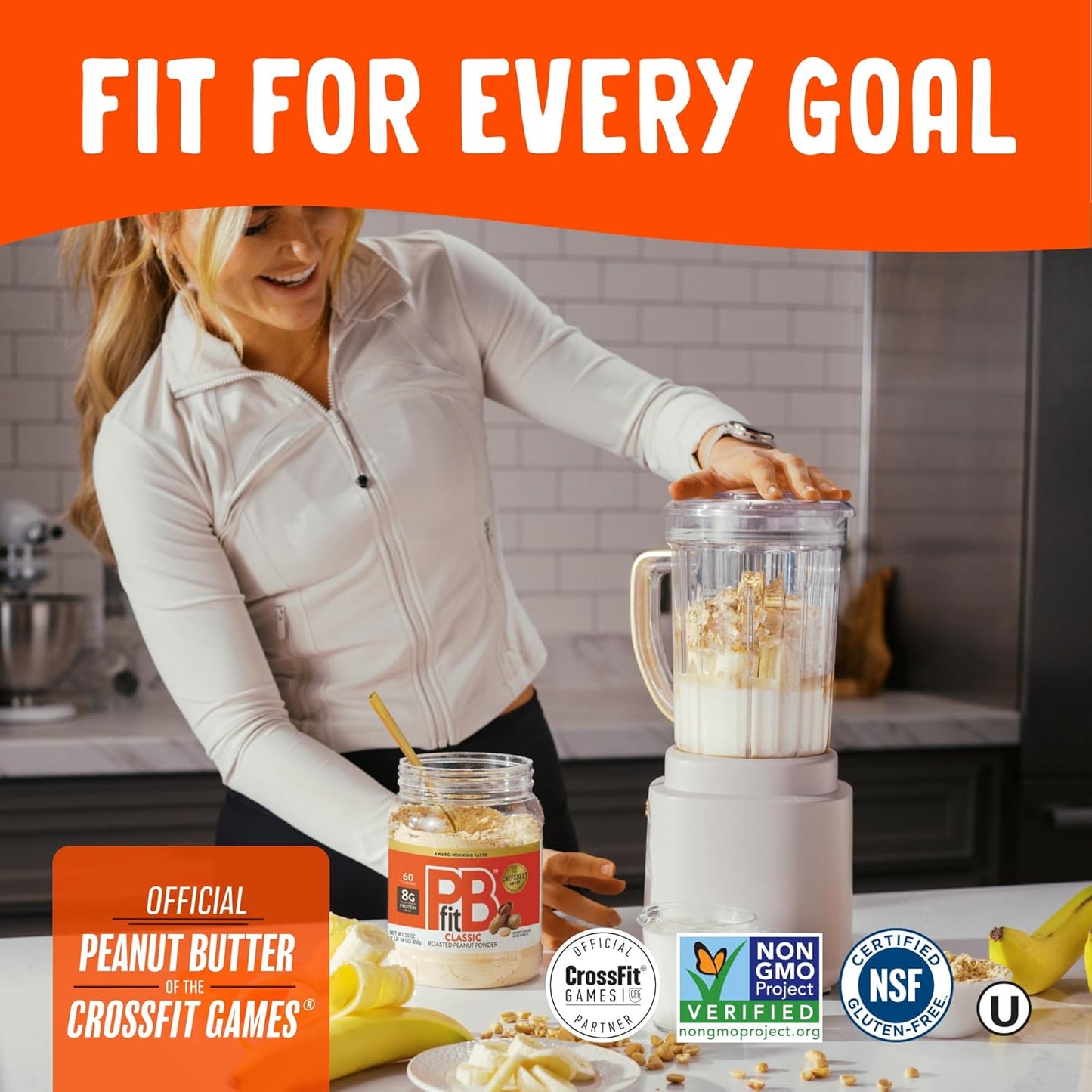 PBfit Classic Peanut Butter Powder – Thoughtful Fitness Gift for Health-Conscious Friends and Family