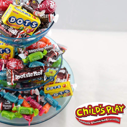 Tootsie Roll Child's Play Candy Favorites 5lb Bag – Nostalgic Care Package Gift for Grandparents and Grown-Up Kids