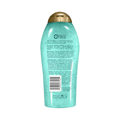 pear, coconut, and cedarwood signature scent