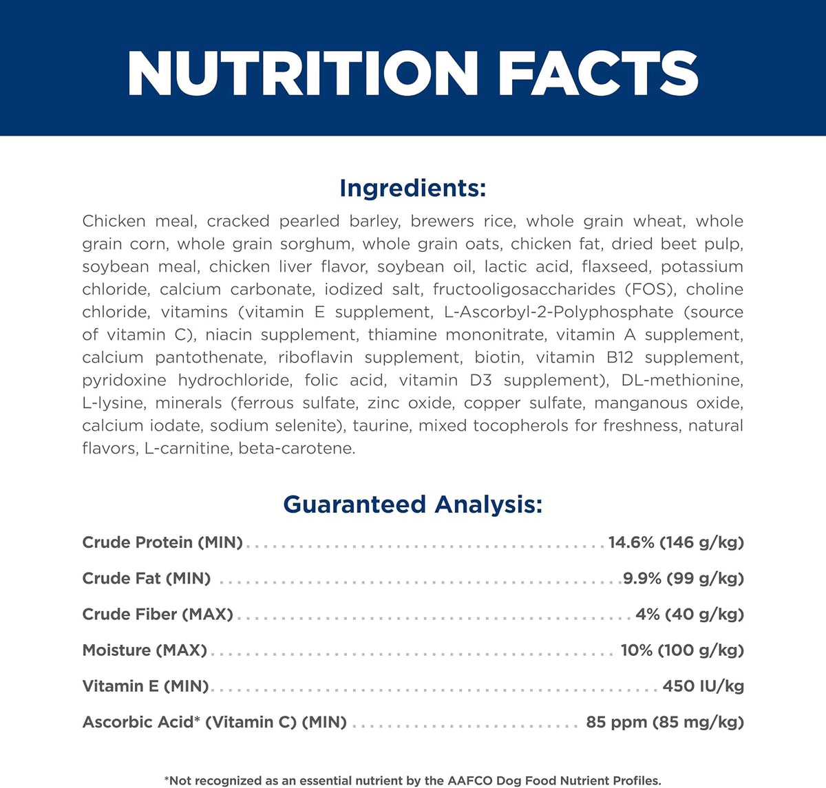 pellet/kibble form available in four weight variants (5, 15, 30, 33 lb) for portion flexibility